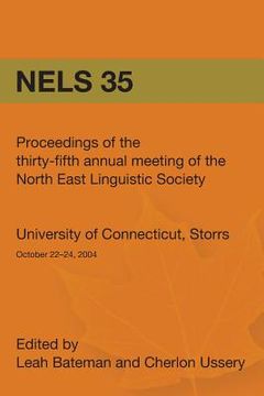portada Proceedings of the Thirty-Fifth Annual Meeting of the North East Linguistic Society