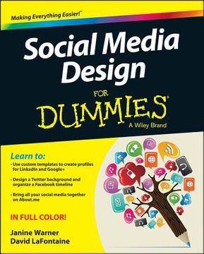 portada Social Media Design For Dummies (in English)