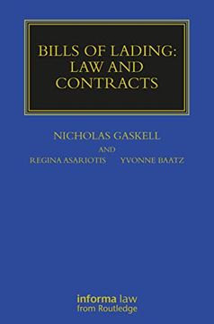 portada Bills of Lading: Law and Contracts (en Inglés)