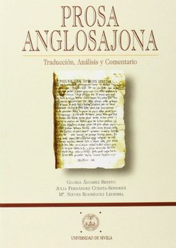 portada prosa anglosajona. traduccion, analisis