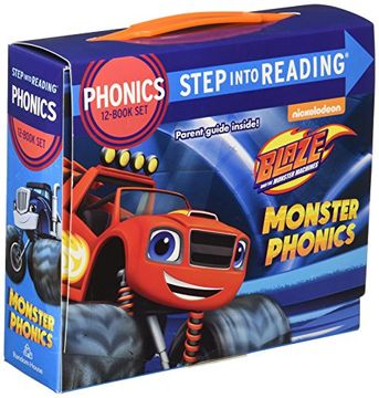 portada Monster Phonics (Blaze and the Monster Machines) (Step Into Reading) (en Inglés)