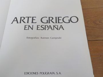 portada Arte Griego en España