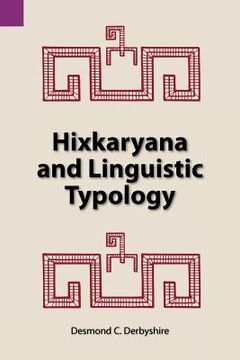 portada hixkaryana and linguistic typology (in English)