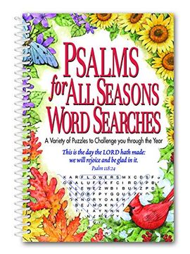 portada Psalms for all Seasons Word Searches: A Variety of Puzzles to Challenge you Through the Year (en Inglés)