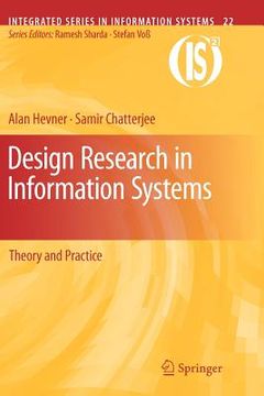 portada design research in information systems: theory and practice (en Inglés)