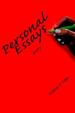 portada personal essays: poetry (en Inglés)