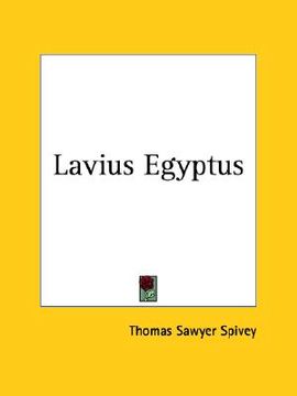 portada lavius egyptus (in English)