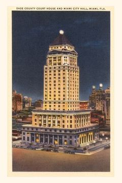 portada Vintage Journal Night, Dade Courthouse, Florida (en Inglés)