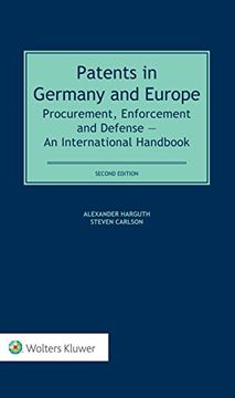 portada Patents in Germany and Europe: Procurement, Enforcement and Defense - an International Handbook 