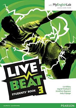 portada Live Beat 3 Student Book & Myenglishlab Pack (Upbeat) (in English)
