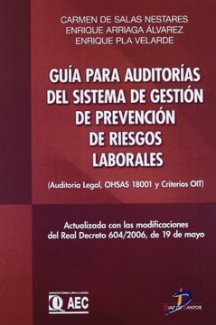 portada Guía Para Auditorías del Sistema de Gestión de Prevención de Riesgos Laborales (in Spanish)