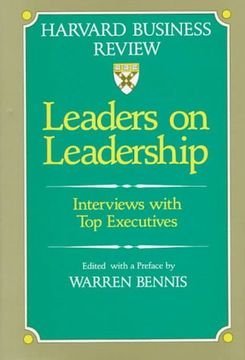 portada Leaders on Leadership: Interviews With top Executives (The Harvard Business Review Book Series)