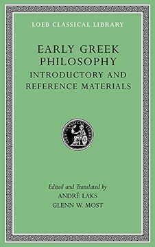 portada Early Greek Philosophy, Volume I: Introductory and Reference Materials (Loeb Classical Library)
