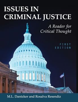 portada Issues in Criminal Justice: A Reader for Critical Thought (en Inglés)