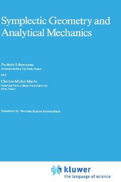 portada symplectic geometry and analytical mechanics (en Inglés)
