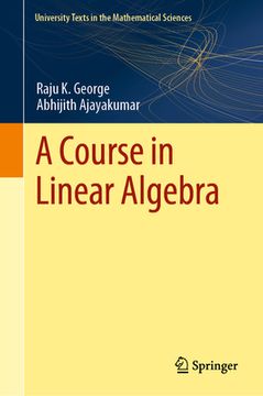 portada A Course in Linear Algebra (en Inglés)