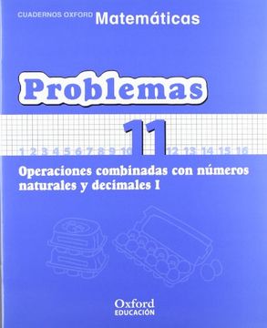 portada Matemáticas 1º Primaria Cuadernos de Problemas 11 (Cuadernos De Matemáticas Primaria)