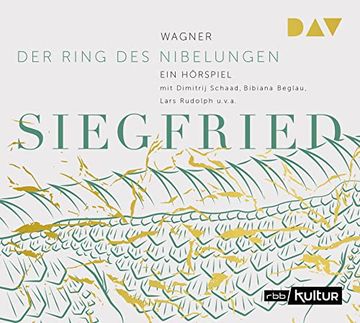 portada Siegfried. Der Ring des Nibelungen 3: Hörspiel mit Dimitrij Schaad, Bibiana Beglau, Lars Rudolph U. V. A. (1 cd)