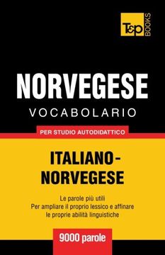 portada Vocabolario Italiano-Norvegese per studio autodidattico - 9000 parole (Italian Edition)