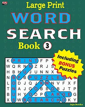 portada Large Print Word Search Book (Large Print Word Search Book: Enjoy Hours of Entertaining fun of Word Search and Other Bonus Puzzles. ) (in English)
