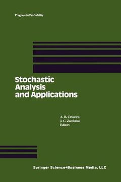 portada stochastic analysis and applications: proceedings of the 1989 lisbon conference