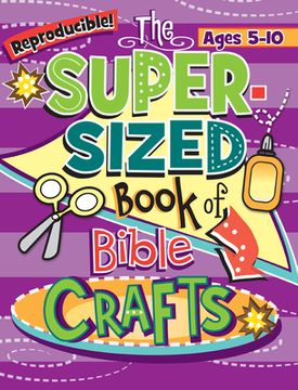portada The Super-Sized Book of Bible Crafts (en Inglés)