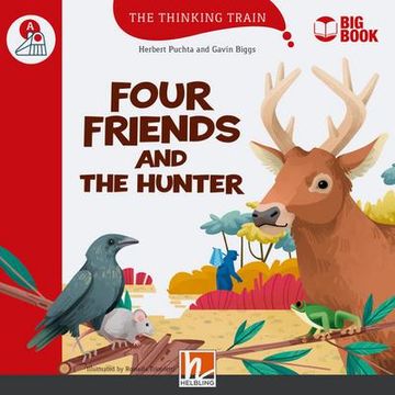 portada Four Friends and the Hunter (Big Book) (in English)