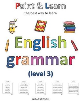 portada Paint & Learn: English grammar (level 3) (en Inglés)