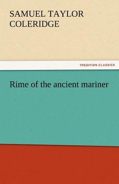 portada rime of the ancient mariner (en Inglés)