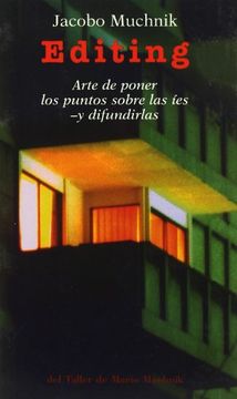 portada Editing (Paperback) (in Spanish)