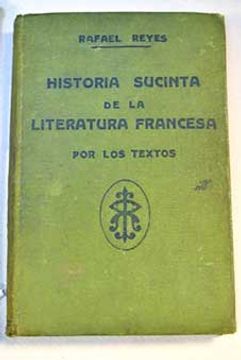 portada Historia Sucinta De La Literatura Francesa Por Los Textos
