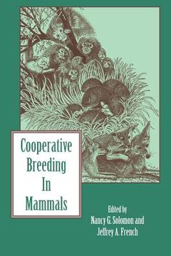portada Cooperative Breeding in Mammals (en Inglés)
