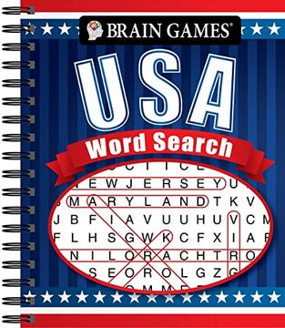 portada Brain Games - usa Word Search (#4) (Volume 4) (en Inglés)