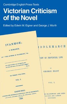 portada Victorian Criticism of the Novel (Cambridge English Prose Texts) (in English)