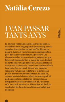 portada I van Passar Tants Anys (en Catalá)
