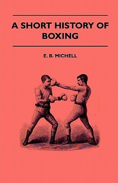 portada a short history of boxing (en Inglés)