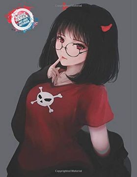  Póster de tela con texto en inglés «Cute Anime Girl