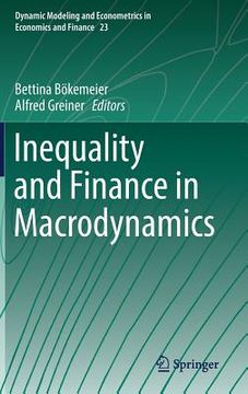 portada Inequality and Finance in Macrodynamics (en Inglés)