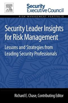 portada Security Leader Insights for Risk Management: Lessons and Strategies from Leading Security Professionals