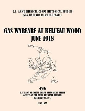 portada gas warfare at belleau wood, june 1918 (en Inglés)