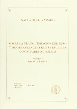 portada sobre transliteracion ruso otras leng. (in Spanish)