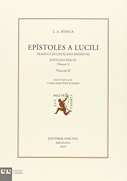portada Epístoles A Lucili - Volum 2