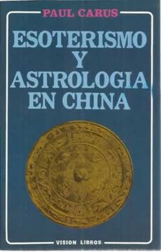 portada ESOTERISMO Y ASTROLOGÍA EN CHINA