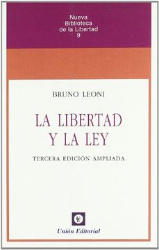 portada La Libertad y la ley (3ª ed. Ampliada)/ Rústica (in Spanish)