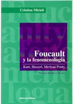portada foucault y la fenomenología