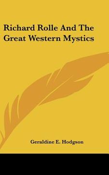 portada richard rolle and the great western mystics