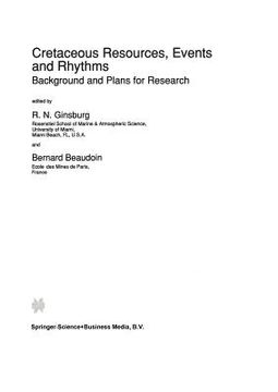 portada Cretaceous Resources, Events and Rhythms: Background and Plans for Research (en Inglés)