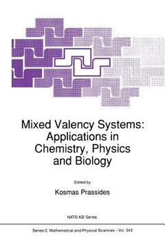 portada Mixed Valency Systems: Applications in Chemistry, Physics and Biology (en Inglés)