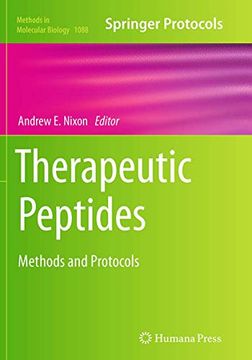 portada Therapeutic Peptides: Methods and Protocols (Methods in Molecular Biology, 1088) (en Inglés)
