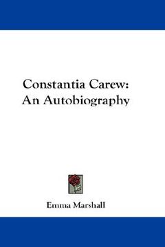 portada constantia carew: an autobiography